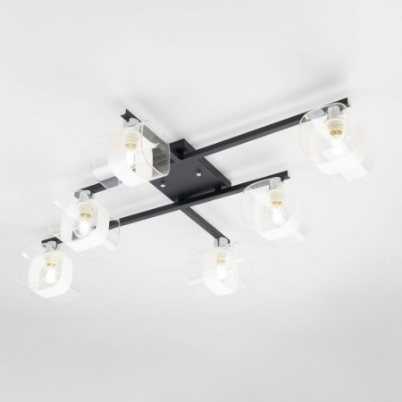 Ceiling chandelier "Virta" E14 6x60 watts-10