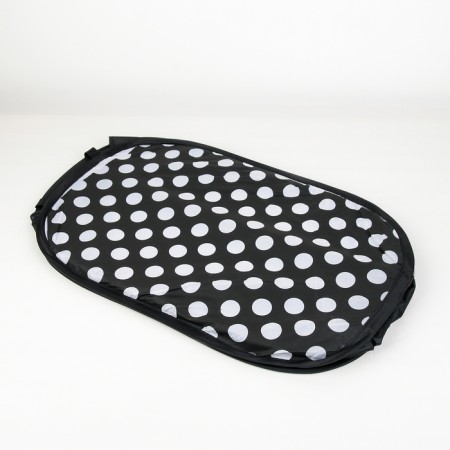 Basket-grid of the Dolyana "GOODS", Folding, 32 × 32 × 52 cm, Black color-1