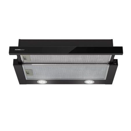 Kitchen hood Homsair Flat 60 Glass, 20 m2, 2 modes, black-4