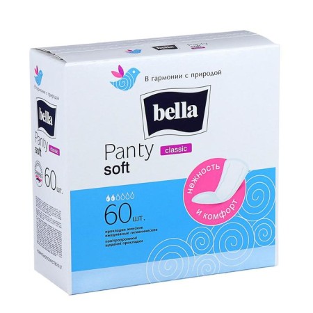 Bella Panty Soft Classic daily gaskets, 60 pcs.-4