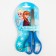 Baby scissors 12 cm, safe, plastic handles, cold heart, mix