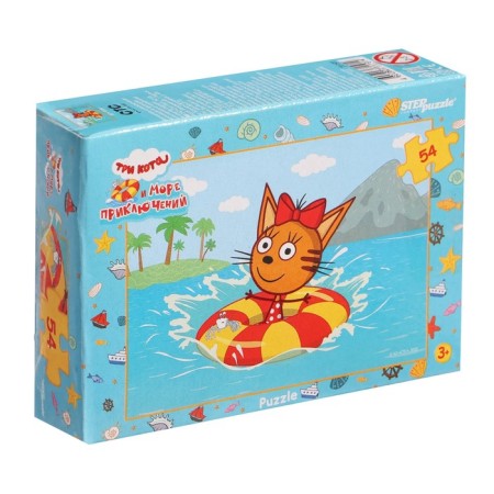 Puzzle "Three Cats", 54 elements-17