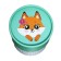 Block of paper Figuries 7 x 7cm, 700 sheets, 75 g/m2, DEVENTE. Cute.fox, in a cardboard box