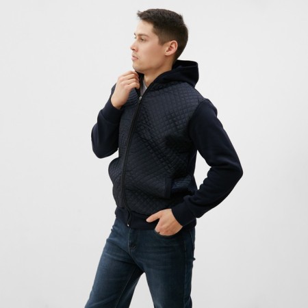 Sweatshirt Male, Blue color, size 52-2