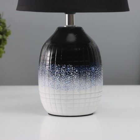 Table lamp "Fang" 1x40W E14 black/white 19.5x19.5x35cm-3