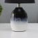 Table lamp "Fang" 1x40W E14 black/white 19.5x19.5x35cm