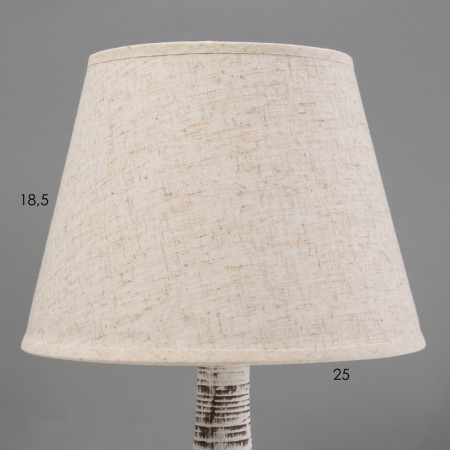 The desktop "Juno" E14 40w beige 25x25x41cm-2