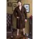 Male dressing gown, shalka, size 48, chocolate color, mahra