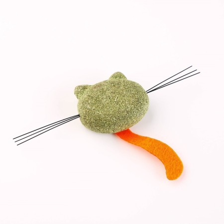 Cat toy "cat muzzle" made of cat mint, 5.5 x 1.5 cm-2