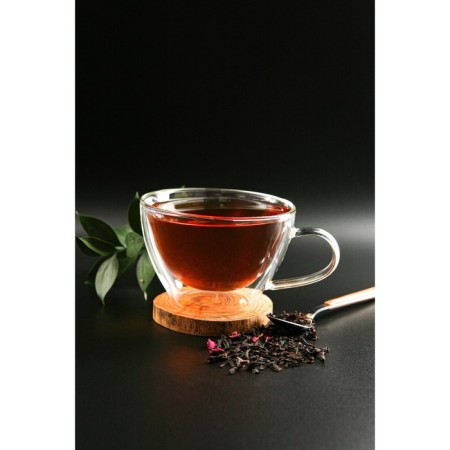 Glass mug with double walls Magistro “Lidi. Duo ", 400 ml-6