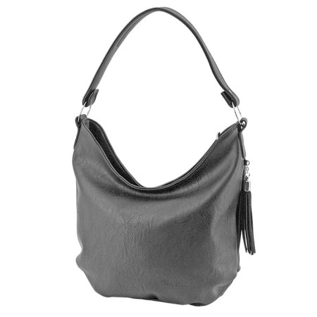 B2263 Bag bag, lightning department, dark gray color 29x40x10cm