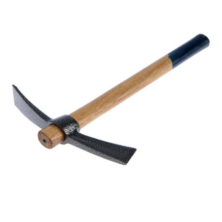 Kirka Tundra, forged, wooden handle 380 mm, two -plane, 500 g-4
