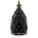 Suspension Bayerlux "perforation" E27 black 15x15x25-125cm