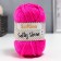Yarn 70% acrylic, 30% silk "Softy Shine" 50 g 85 m color 02 bright pink