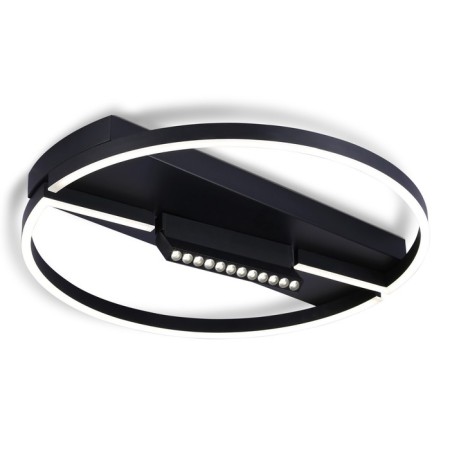 LED ceiling LED Ambrella Light, Linetech, FL51460, LED, 72 W, 5400LUM, 3000-6400K, black color black