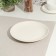Porcelain plate "365+", D = 21 cm, white