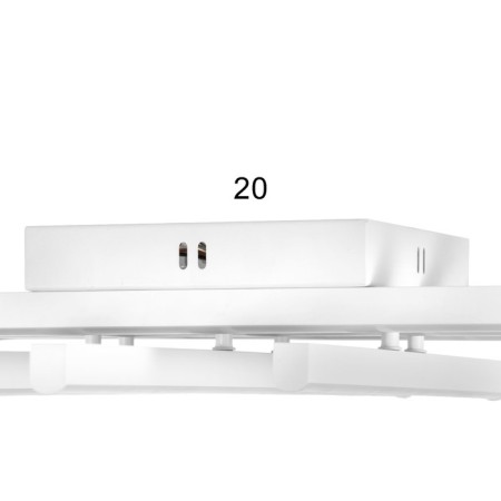 Luer with DND "Velcy" LED 112W 3000-6000K White 44x44x10 cm Bayerlux-8
