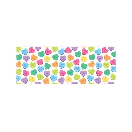 Basket for toys "Rainbow hearts, size 35x35 cm-1