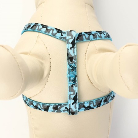 The stolen set "Militari", leash 120 x 1 cm, OG 23-35 cm, blue-4