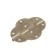 Iron loop, 69x53x0.55 mm, bronze color, 100 pcs