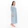 Night shirt female, blue color, size 62