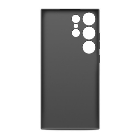 Borasco cover for Samsung Galaxy S24 Ultra, matte, silicone, black-1