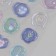 Stickers for creativity plastic "Elegant wealth" 9.3x20.4 cm