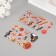 Stickers for creativity "Halloween" set 2 sheets 22x12.5 cm