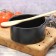 Jacqueline bowler, 1.2 l, anti -stick coating, black color