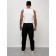 Cargo jeans male, size 48, black color
