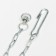 A chain for leaning dogs, 5 m, caliber 3 x 21 mm, white
