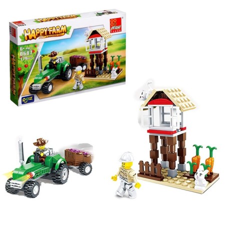 Constructor Farm "Rabbit Farm", 179 details
