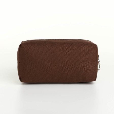 Lightning cosmetic bag, brown color-1