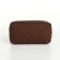Lightning cosmetic bag, brown color