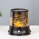 Night Projector "Retrotechnics" LED USB/from Black batteries 10.8x10.8x11.5 cm Risalux