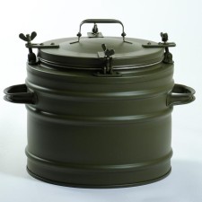 Army metallic thermos, 18 liters