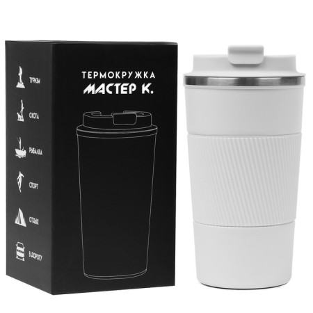 Thermal circle, 500 ml, Original "Master K.", retains heat 10 hours, white-2