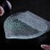 Glass serving dish "Accent. Heart ", 21.5 × 19.5 cm, transparent color