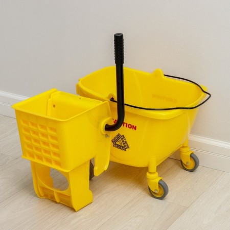 Carriage trim with mechanical spin, 24 l, yellow color-2