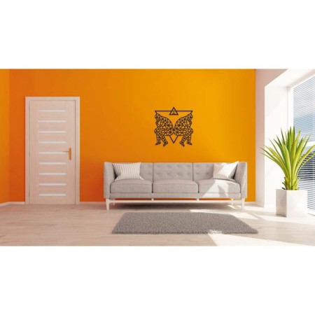 Wooden decor wall -up "twins", panel, puzzle Ewa Design-3