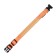 Collar with backlight double strip size S, Osh 35-43 x 2.5 cm, 3 glow modes Orange
