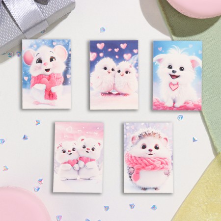 Set of mini-opener "animals" 33 pieces, 7.5x10.5 cm