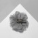 Brooch-stroke textile "flower" cloves, color gray color