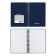 Notebook A6 (120 x 146 mm), 60 sheets in the cage on the crest Erichkrause "Classic", plastic cover, offset unit, white 100%, mix