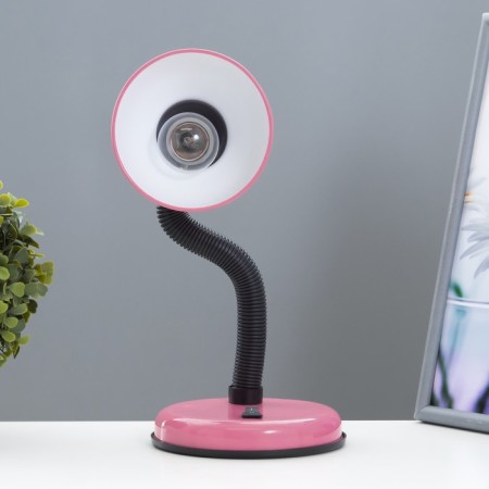 Table lamp E27, with off. (220V) Pink (203V) Risalux-9