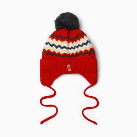 Children's hat, red color, size 44-2