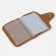 Bag's bag with a zipper, baby bag on a button, wallet, business card holder, brown color
