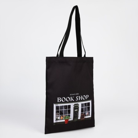 Bag Schoper Book Shop 35x0.5x40, Department without lightning, without lining, black-3