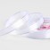 A satin ribbon "Silver threads", 15 mm × 23 ± 1 m, white color No. 001