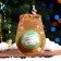 New Year's bomb for the bath "Deer", Green, 120 gr.